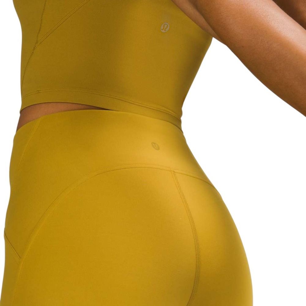 Lululemon Instill High Rise 25" Leggings Auric Gold‎ Sz 4 Yoga Pants - Picture 11 of 12